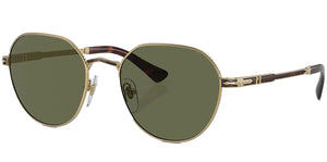 Persol 0PO2486S 110958 Gold Pilot Sunglasses 53mm