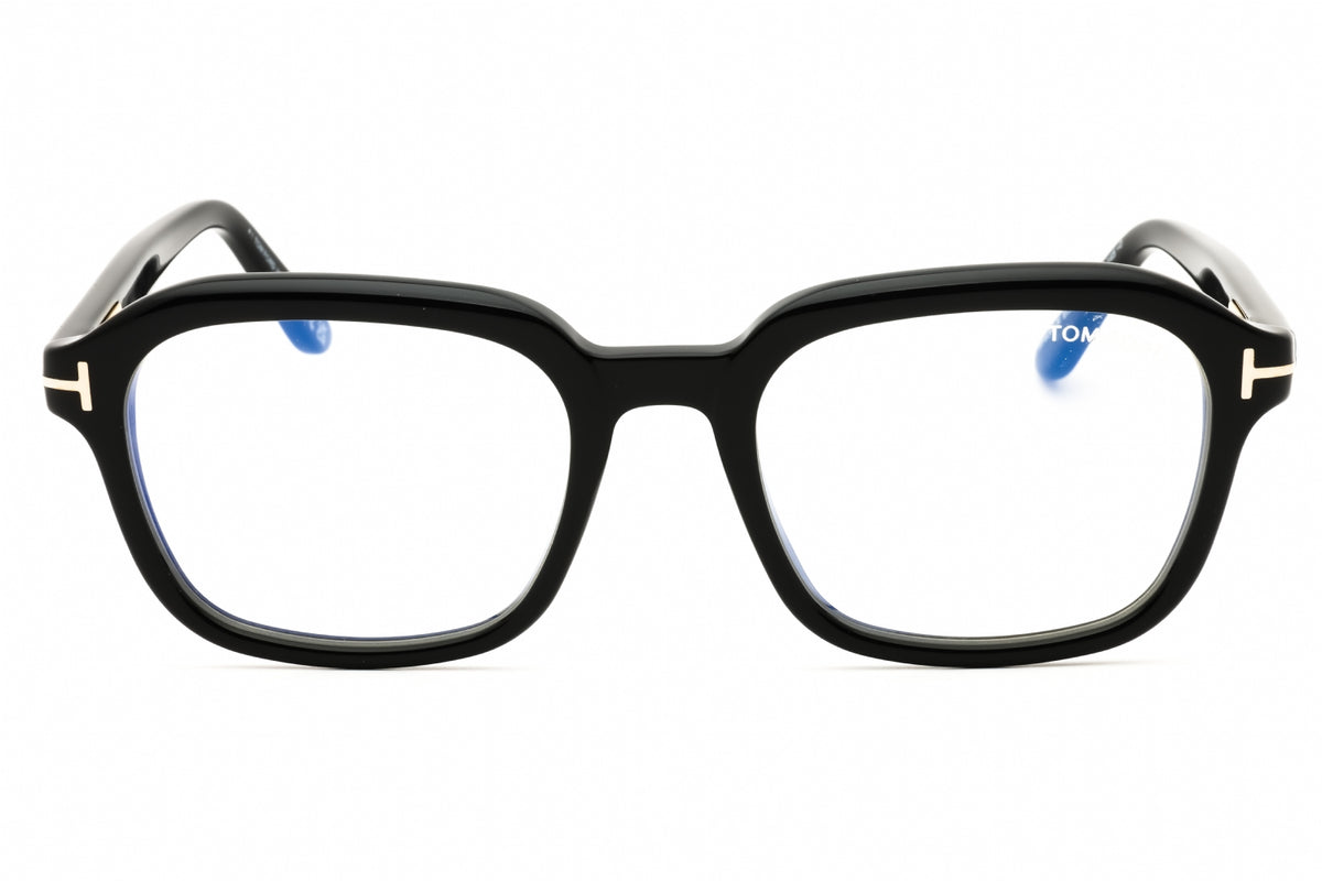 Tom Ford FT6060-B-001 Black Oval Eyeglasses 53mm Eyeglasses