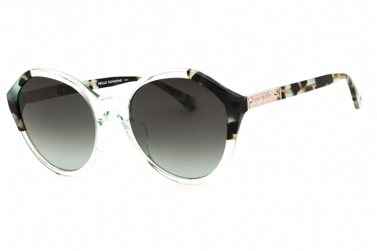 Kate Spade JEZEBEL/G/S-0PJP 9O BLUE Round Sunglasses 54mm Sunglasses