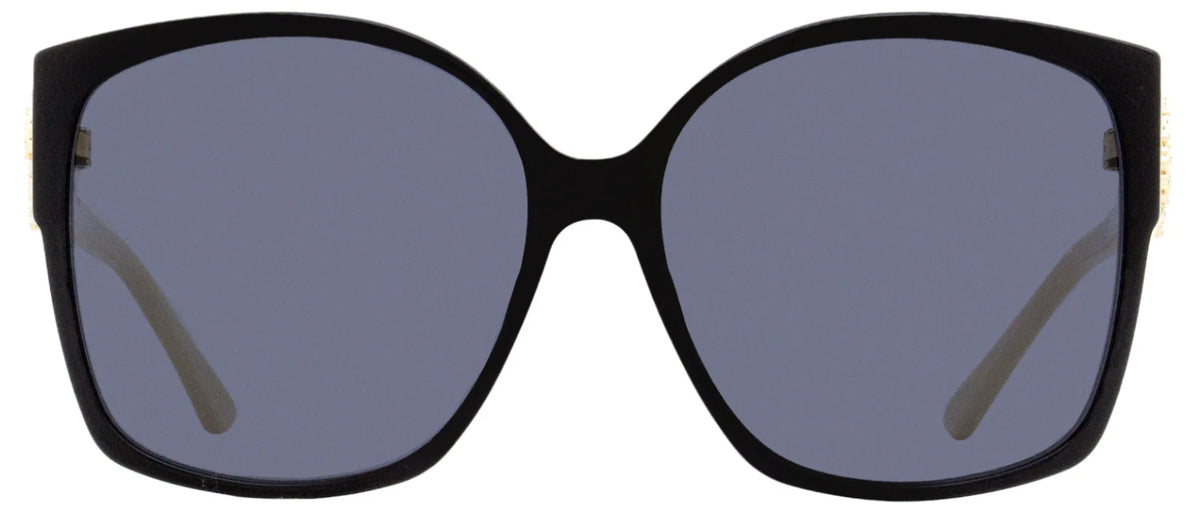 Jimmy Choo 0NOEMI-S-9HT-61 Black Ivory Square SUNGLASSES 61mm Sunglasses