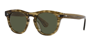 Oliver Peoples 0OV5509SU-173552-47 Soft Olive Gradient Butterfly Sunglasses