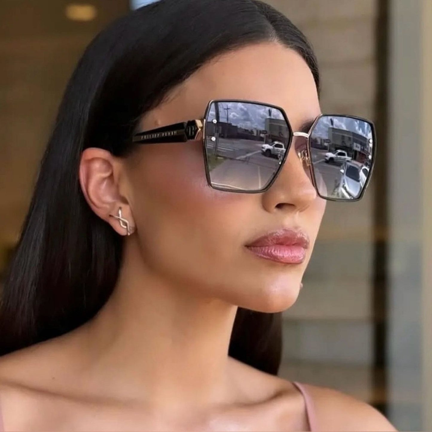 Philipp Plein SPP122V-0300 64mm New Sunglasses