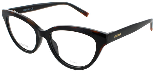 Missoni MIS-0091-0WR7-52 Havana Cat Eye Eyeglasses 52mm