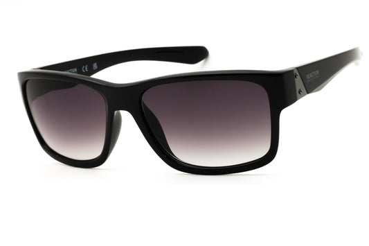 Kenneth Cole Reaction KC1246-01B Black Rectangular Sunglasses 58mm Sunglasses