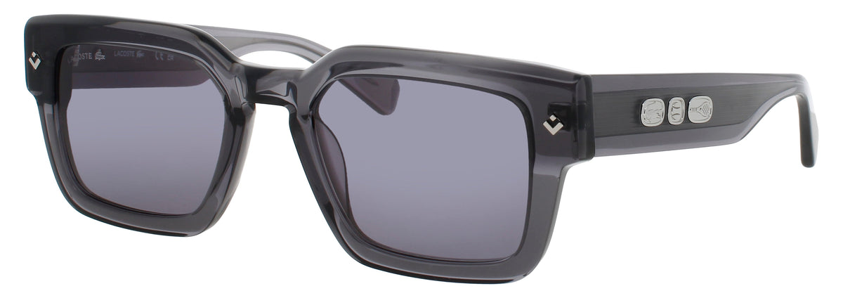 Lacoste L6071S-035 TRANSPARENT GREY  Unisex Sunglasses 52mm Sunglasses