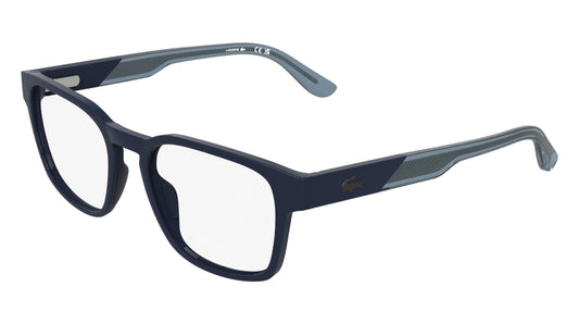 Lacoste L4010-410-53 BLUE Rectangle Eyeglasses 53mm Eyeglasses