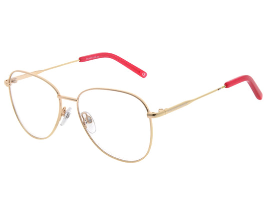 Benetton BEO3072 401 ROSE GOLD Rose Gold  Eyeglasses 54mm