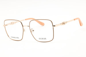 Guess GU2953-059 Beige Rectangular Eyeglasses 53mm