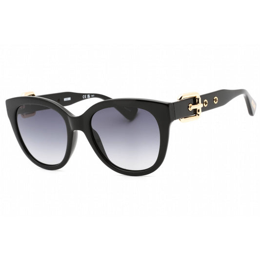 Moschino MOS143S-08079O-54 Black Cat Eye Sunglasses 54mm
