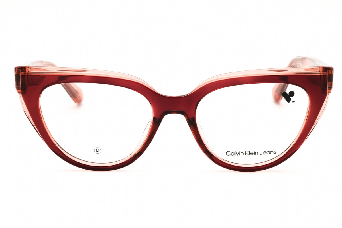 Calvin Klein Jeans CKJ24628-605 BURGUNDY Cat eye Eyeglasses 50mm