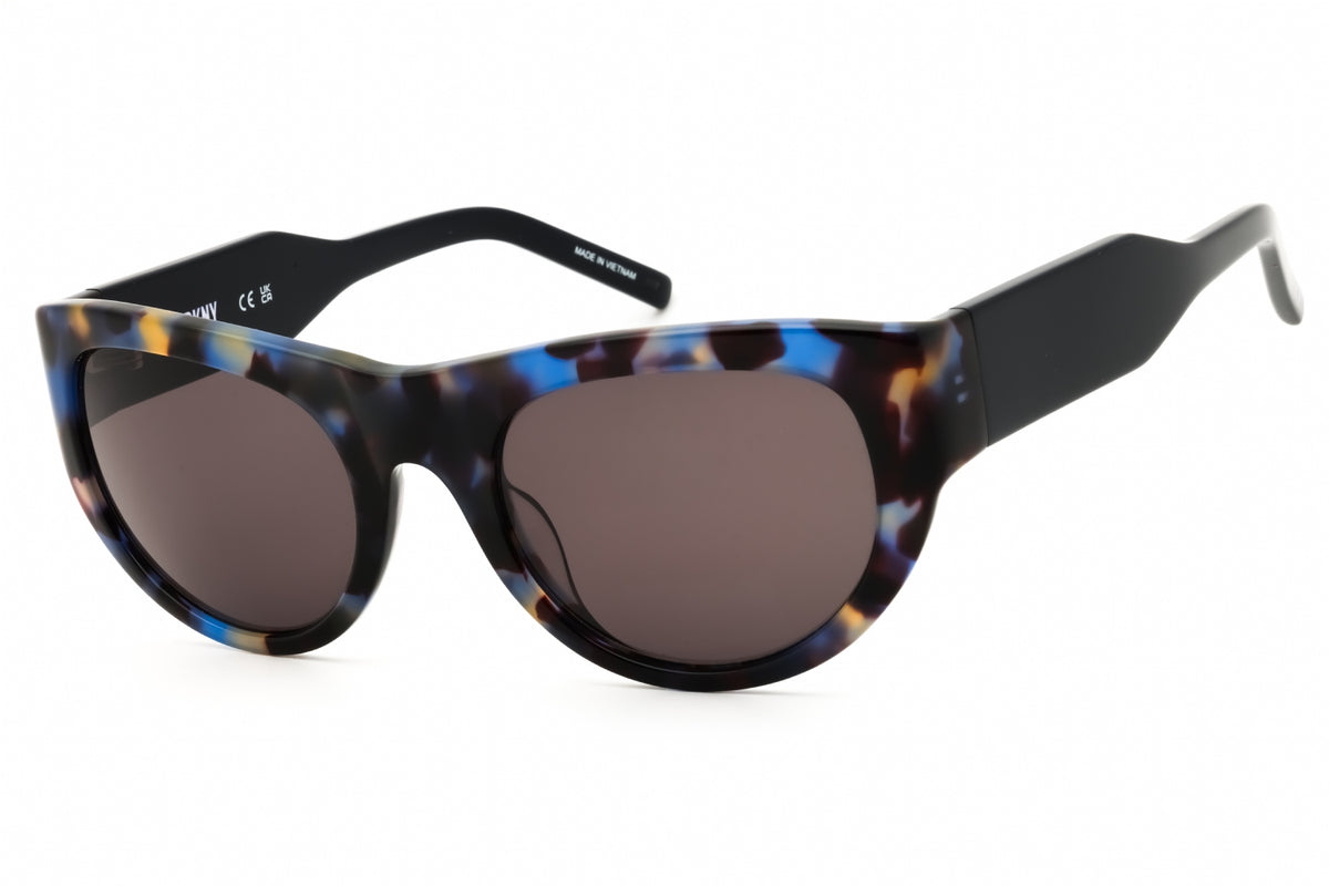 DKNY DK550S-405 BLUE TORTOISE Cat eye Sunglasses 53mm Sunglasses
