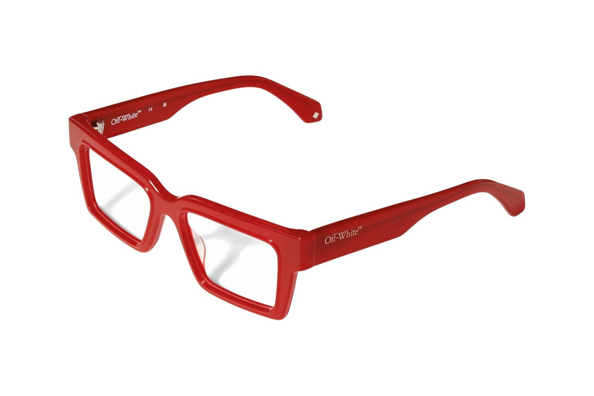 Off-White OW5029250052 Red Rectangular Eyeglasses 52mm Eyeglasses