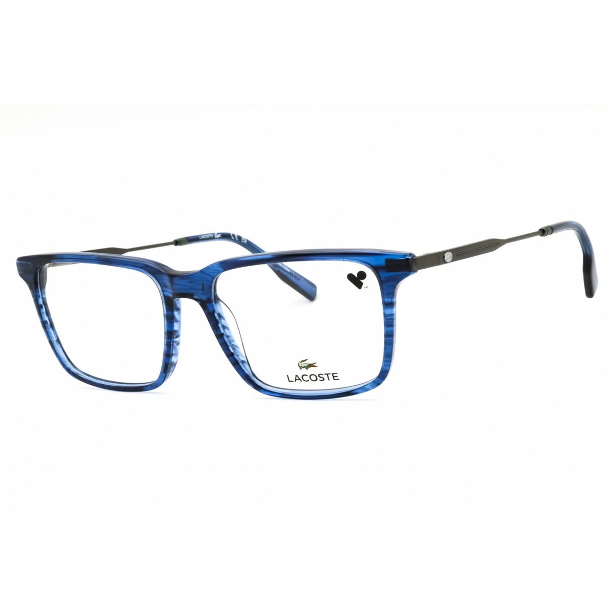 Lacoste L2925N 400 Blue Rectangle Eyeglasses 54mm Eyeglasses