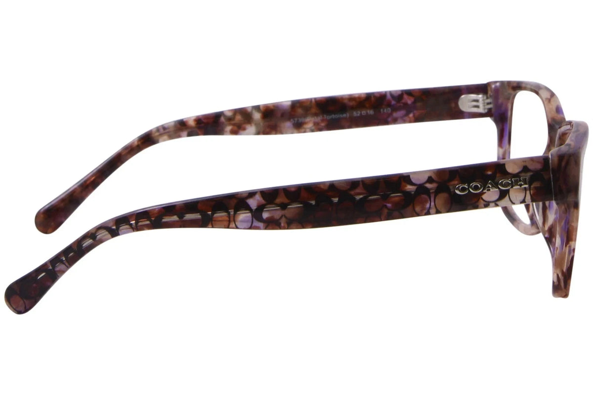 Coach 0HC6208U-5739-52 Tortoise Square EYEGLASSES 52mm Eyeglasses