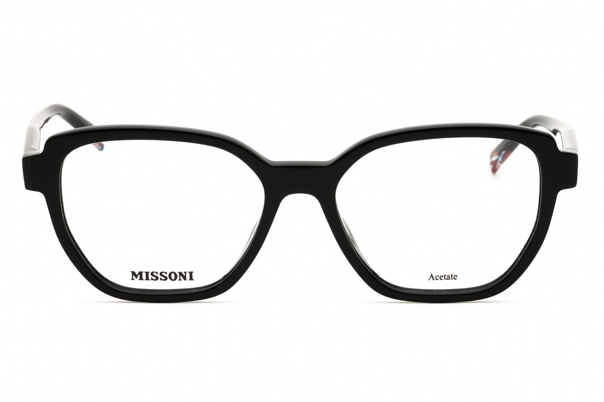 Missoni MIS 0134-0807 00 BLACK Round Eyeglasses 52mm Eyeglasses