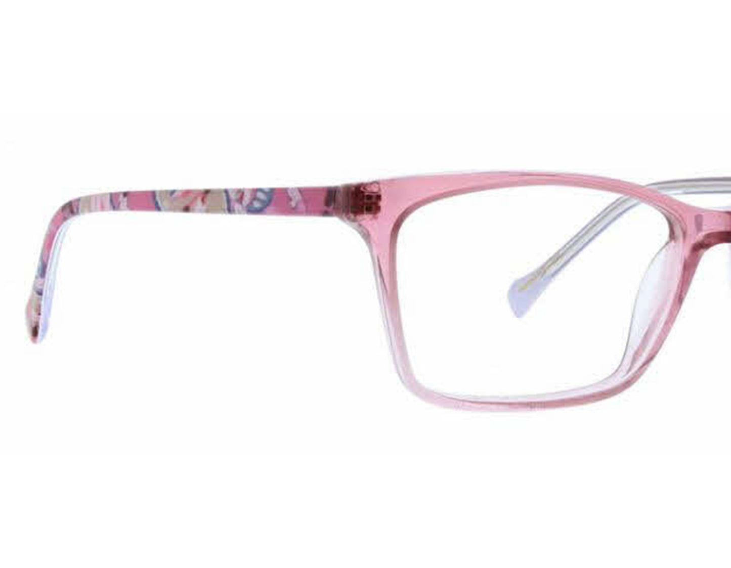 Vera Bradley LUCA BOTANICAL PAISLEY PINK 51mm New Eyeglasses