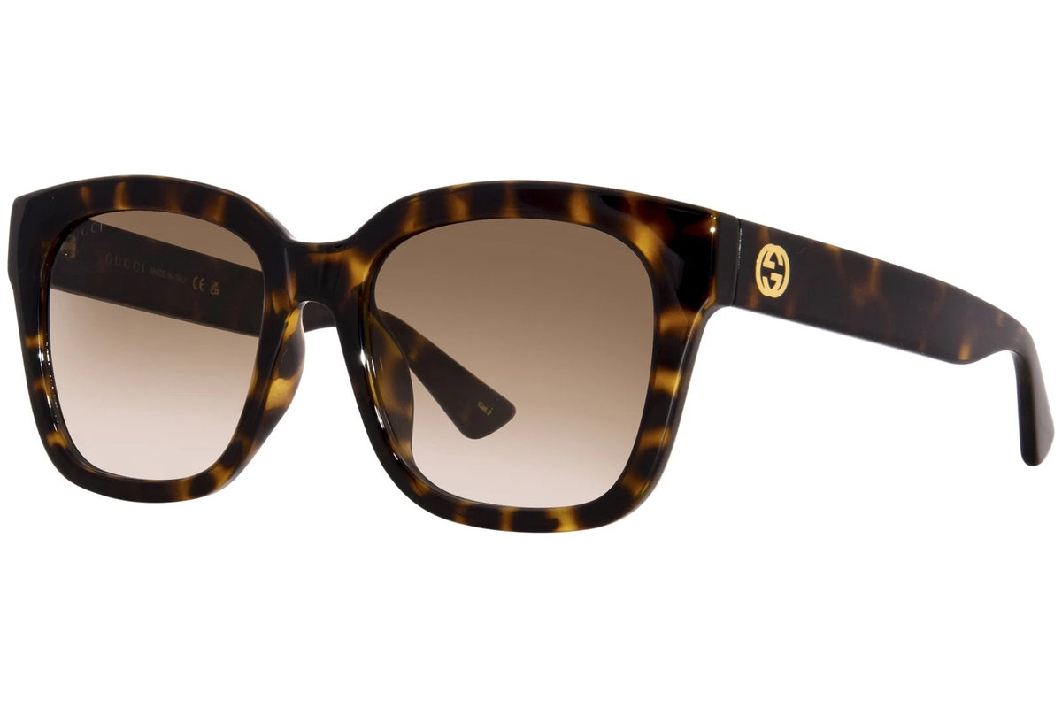 Gucci GG1338SK-002 Havana Cat Eye Sunglasses 54mm Sunglasses