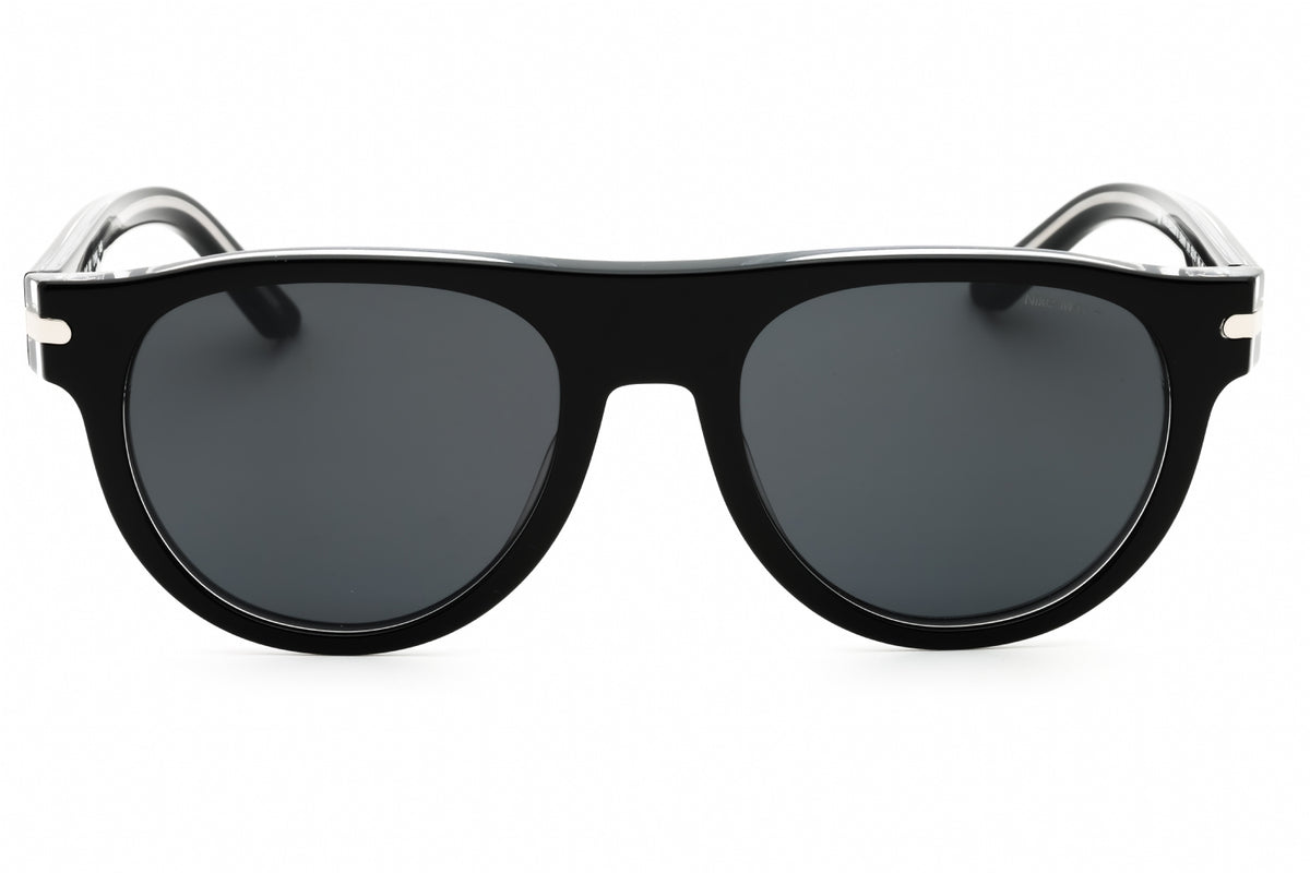 Nike NIKE CRESCENT III EV24019-010 BLACK Round Sunglasses 52mm Sunglasses
