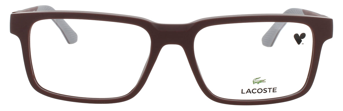 Lacoste L2922-N-603-55 MATTE DARK RED  Men's Eyeglasses 55mm Eyeglasses