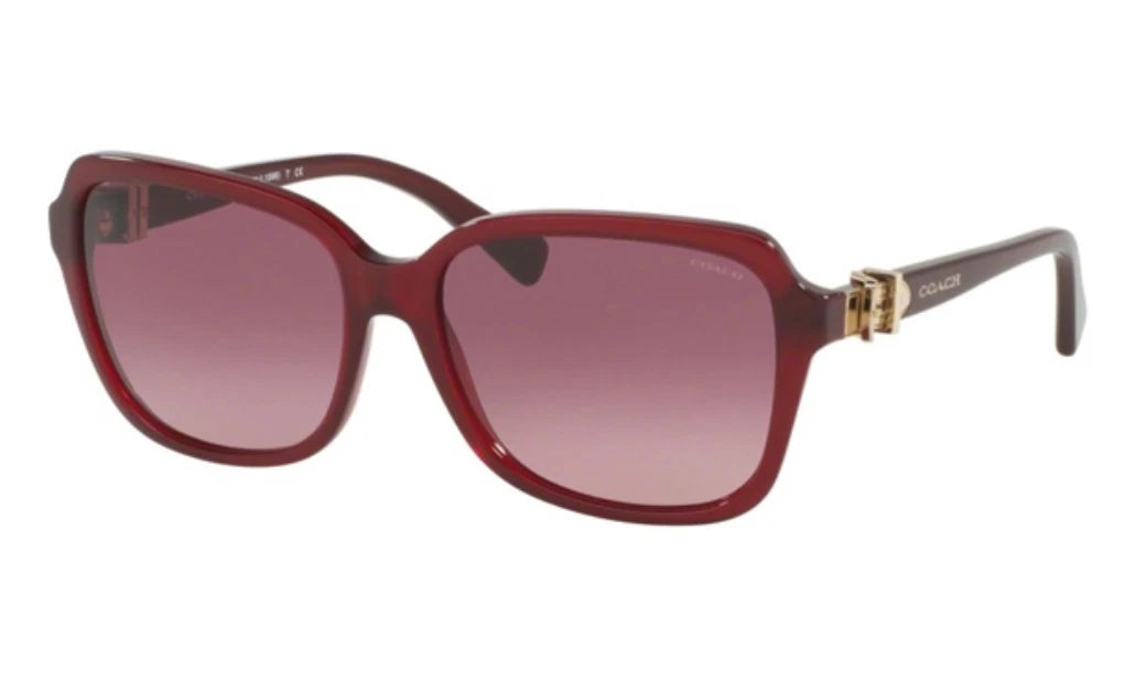Coach 0HC8179-5393G2-58 Red Geometric SUNGLASSES 0mm Sunglasses