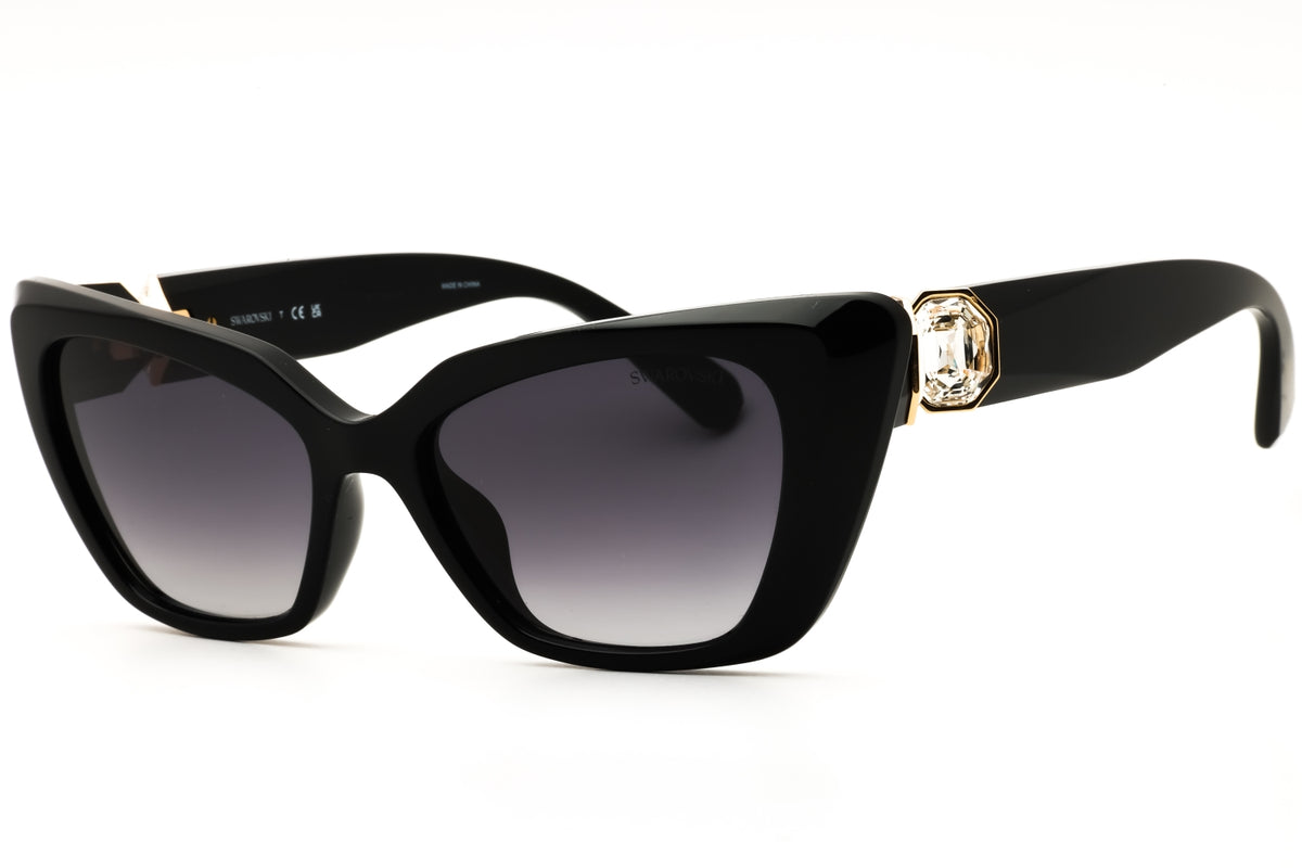 Swarovski SK6047-10018G Black Cat eye Sunglasses 54mm Sunglasses
