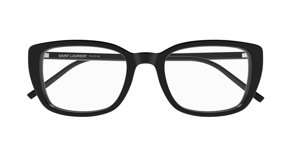 Yves Saint Laurent SL 776-006 Havana Square Eyeglasses 53mm