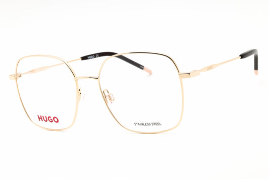 HUGO HG 1185-0J5G 00 eyeglasses in gold frame with clear lenses