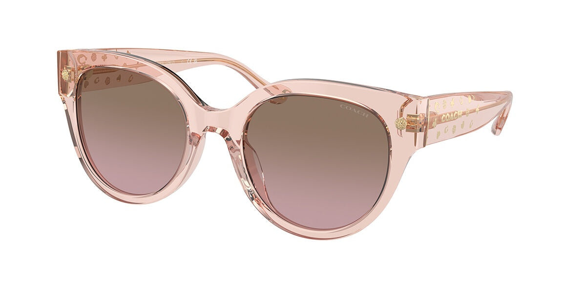 Coach 0HC8393U-566814-53 Beige Full Rim SUNGLASSES 53mm Sunglasses
