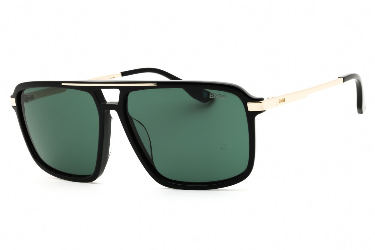 BMW BW0059-H-01N shiny black Rectangular Sunglasses 58mm Sunglasses