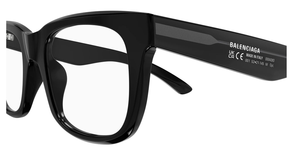 Balenciaga BB0428o-001 52mm New Eyeglasses
