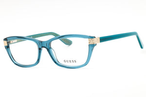Guess GU2956-087 Green Rectangle Eyeglasses 54mm