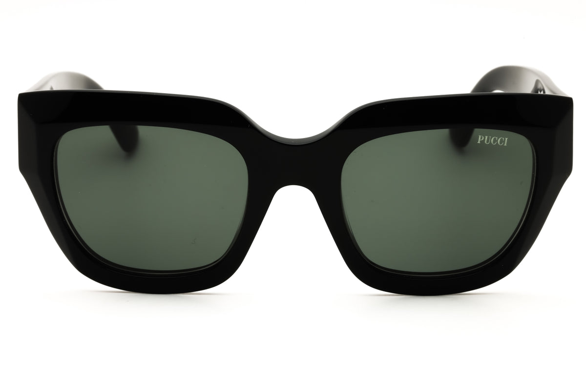 Emilio Pucci EP0215-01A Shiny black Rectangular Sunglasses 51mm Sunglasses