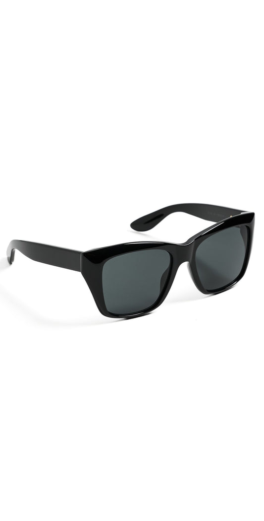 Yves Saint Laurent SL 923-001 Black Cat Eye Sunglasses 55mm Sunglasses
