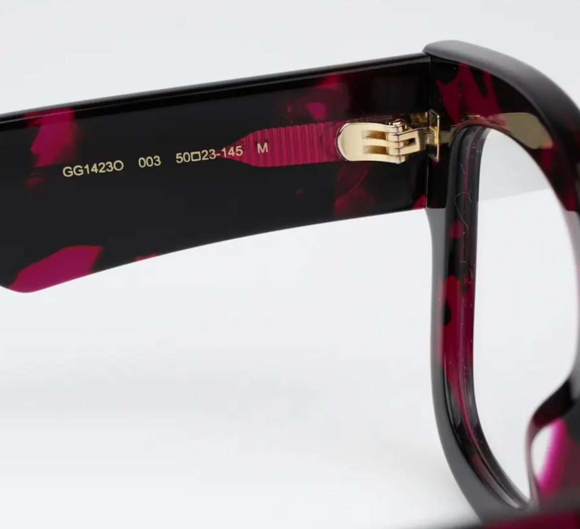 Gucci GG1423o-003 50mm New Eyeglasses