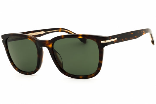 Hugo Boss BOSS 1722/G/S-0086 QT sunglasses in havana frame with green lenses