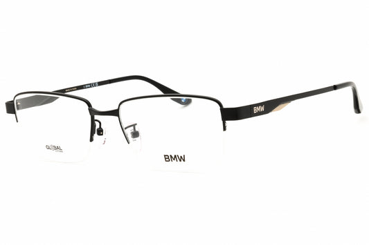 BMW BW5072-H-002 matte black Rectangular Eyeglasses 56mm