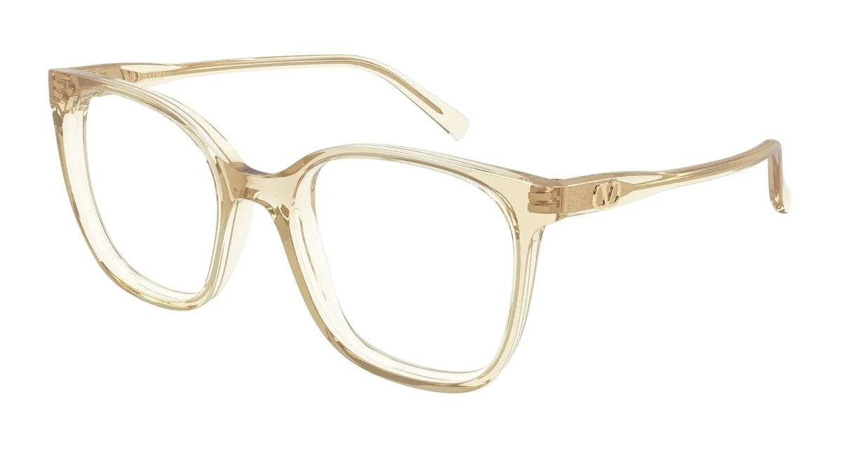 Valentino VG0019O-009 Orange Rectangular Eyeglasses 53mm Eyeglasses