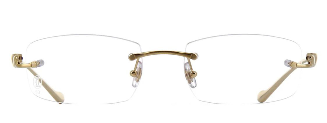 Cartier CT0061o-002 53mm New Eyeglasses