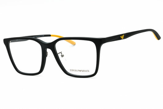 Emporio Armani 0EA3232D-5001 eyeglasses in matte black frame with clear lenses