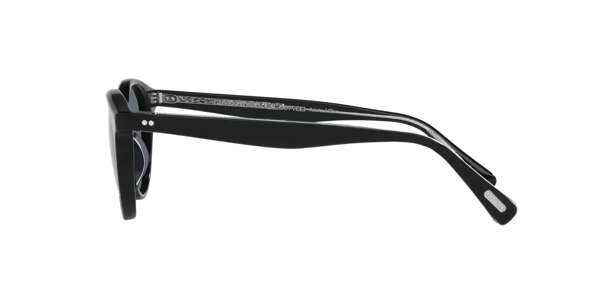 Oliver Peoples 0OV5459SU-14923R-48 Black Round SUNGLASSES 48mm Sunglasses