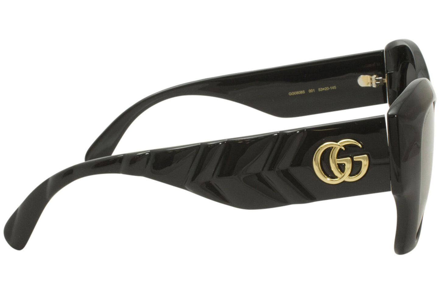 Gucci GG0808S-001 53mm New Sunglasses