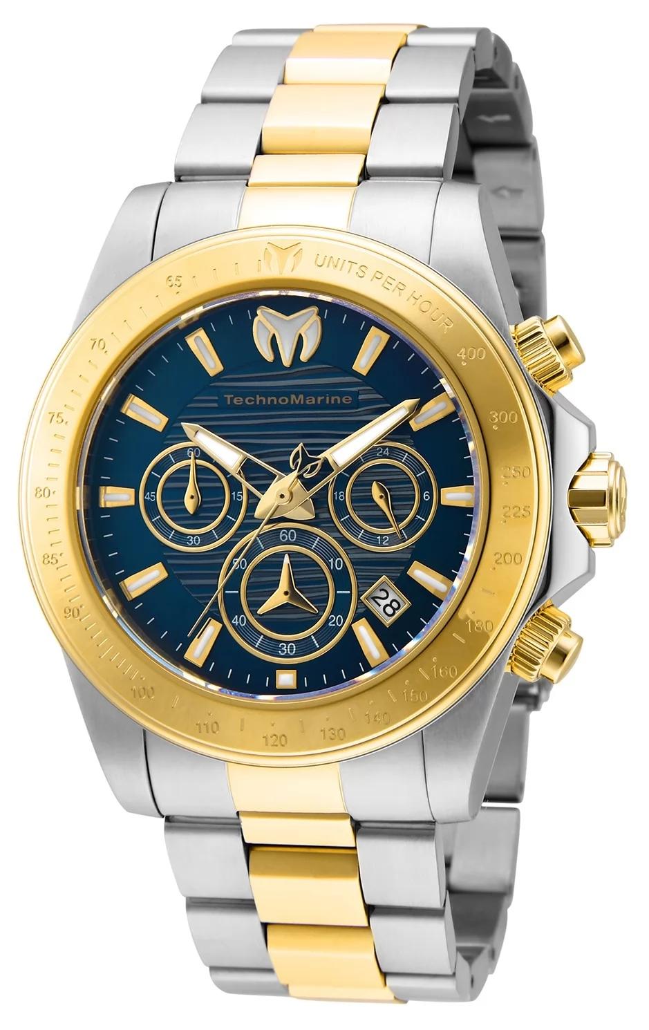 TechnoMarine TM-219003 TM-219003 Watch - Blue Dial Stainless Steel Band