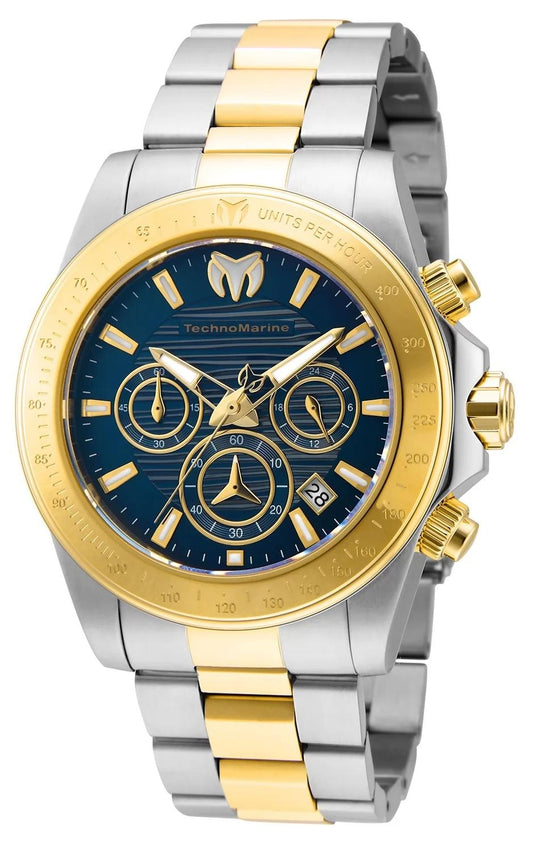 TechnoMarine TM-219003 TM-219003 Watch - Blue Dial Stainless Steel Band