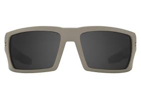 Spy REBAR ANSI- Matte Sand/Happy Gray 62mm New Sunglasses