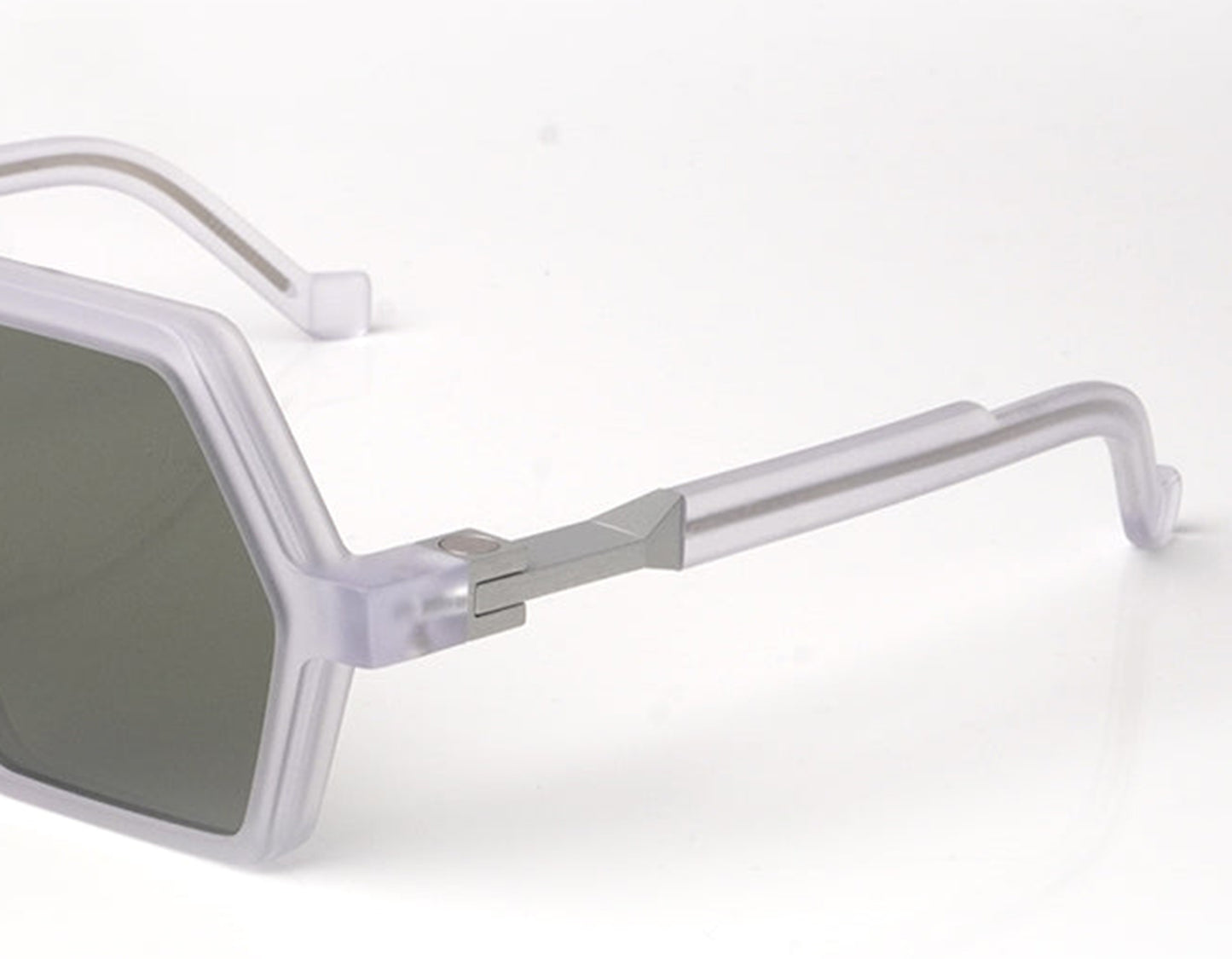 Vava BL0001-CRIS-Mat GRE SIL 54mm New Sunglasses