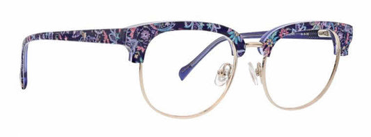 Vera Bradley Luna French Paisley 4816 48mm New Eyeglasses