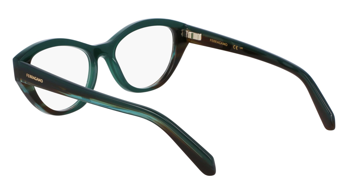 Salvatore Ferragamo SF3011-336-5317 53mm New Eyeglasses