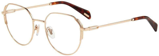 Police VPLF26-0300-51 Gold  Eyeglasses 51mm