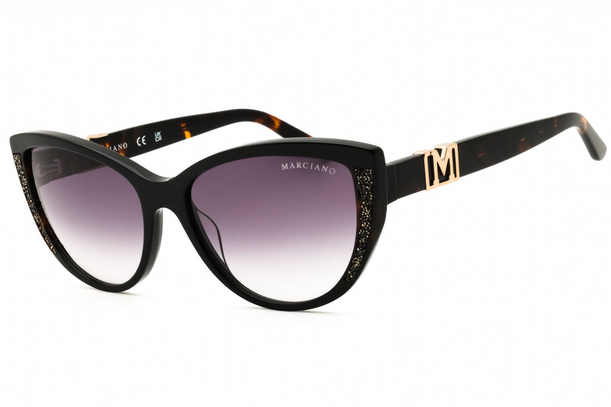Guess by Marciano GM00011-05B black Cat eye Sunglasses 58mm Sunglasses