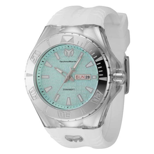 TechnoMarine TM-122010 TM-122010 Watch - Green Dial Silicon Band